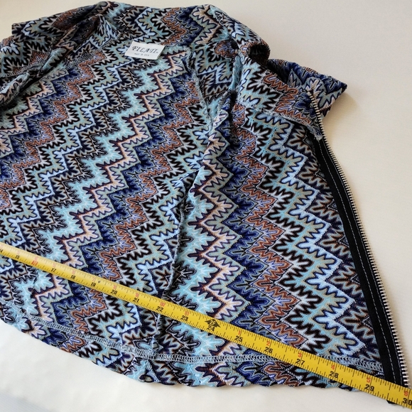 Filati Y2K Zipper Crop Top High Quality and Creative Knit Design - Picture 4 of 4